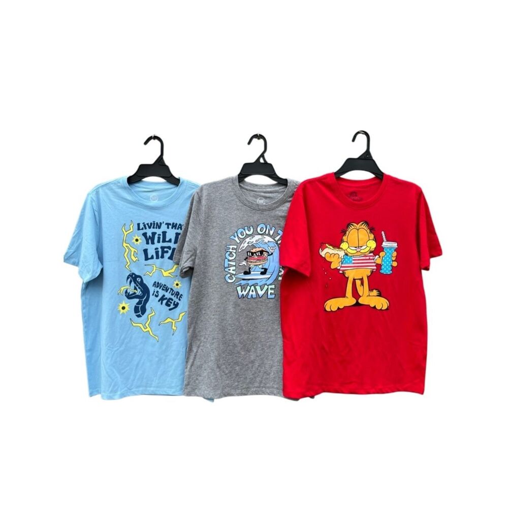 Graphic Short Sleeve Tee 3-Pack Size XXL